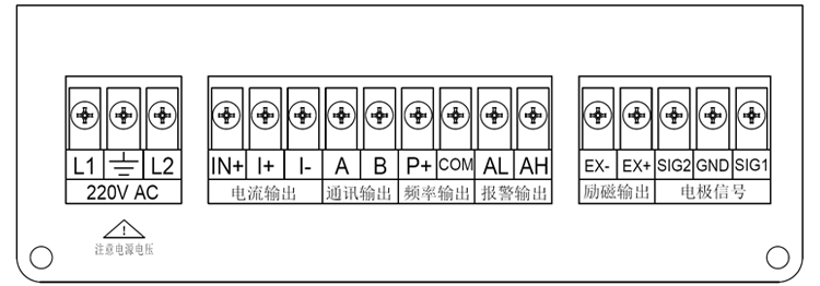 衛(wèi)生型電磁流量計(jì)接線(xiàn)指南